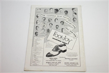 1948 US Open at Riviera Country Club Official Program with Pairing Sheets - Ben Hogan Winner