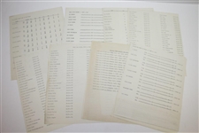 Miscellaneous 1949 US Open at Medinah Country Club Information, Releases, & Pamphlets