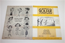 1936 Midwest Golfer & Club Review (Chicago Golfer & CC Review) Golf Magazines - Eight (8)