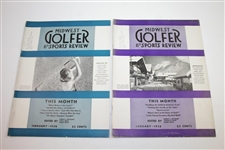 1936 Midwest Golfer & Club Review (Chicago Golfer & CC Review) Golf Magazines - Eight (8)