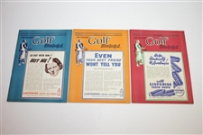 1946 New Zealand Golf Illustrated Golf Magazines - Eight (8)