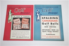 1948 New Zealand Golf Illustrated Golf Magazines - Ten (10)