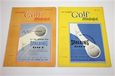 1956 New Zealand Golf Illustrated Golf Magazines - Eleven (11)