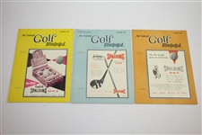 1958 New Zealand Golf Illustrated Golf Magazines - Eleven (11)