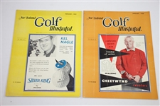 1960 & 1961 New Zealand Golf Illustrated Golf Magazines - Fourteen (14)