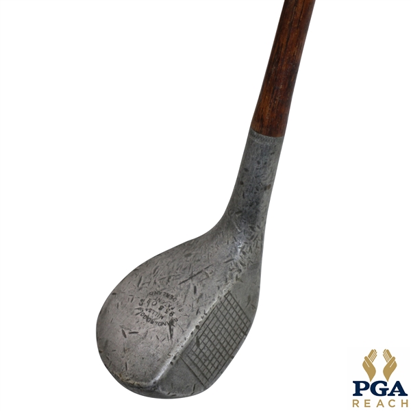 Standard Golf Co. Mills Sunderland BGS Spoon with Shaft Stamp