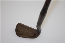 Circa 1900 Gibson & Co. Smith's Model Offset Mashie Iron - 36 1/2