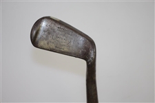 Circa 1900 Gibson & Co. Smith's Model Offset Mashie Iron - 36 1/2