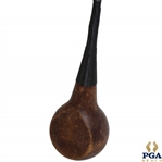 Circa 1930 Center Shafted Ball Shaped Driver with Steel Shaft - 42 1/4"