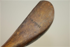 Circa 1870 F.H. Ayres Playclub Donated by Past PGA Board Member Harry Pezzulo with Shaft Stamp