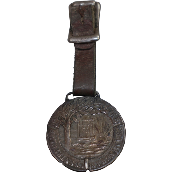 1911 The Framingham Country Club Sterling Silver "Best Single Round" Medal