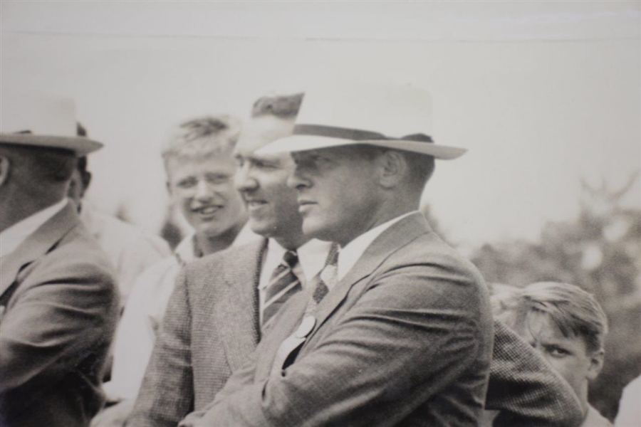Bobby Jones Type 1 Wire Photo 'Return to Merion' for 1934 US Open - Excellent Clarity