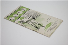 1911 A Book of Golf Booklet with Summary of 1910 Champions - Compliments of Gillette