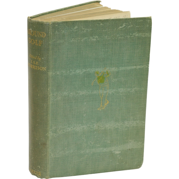 1939 Around Golf Book by J.S.F. Morrison Sourced From Bert Yancey