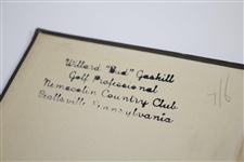 1920 'Advanced Golf: Or Hints & Instruction for Progressive Players' by James Braid - 10th Edition Sourced From Bert Yancey