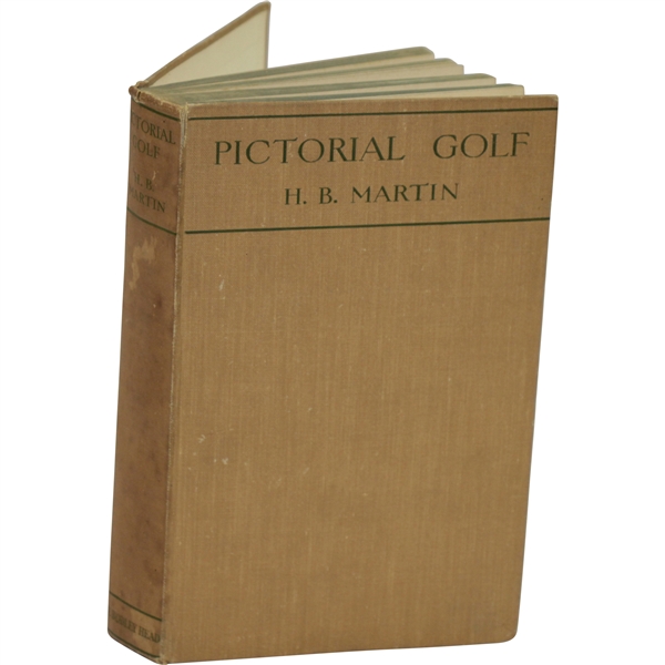 1928 Pictorial Golf Reprinted Book by H.B. Martin Sourced From Bert Yancey
