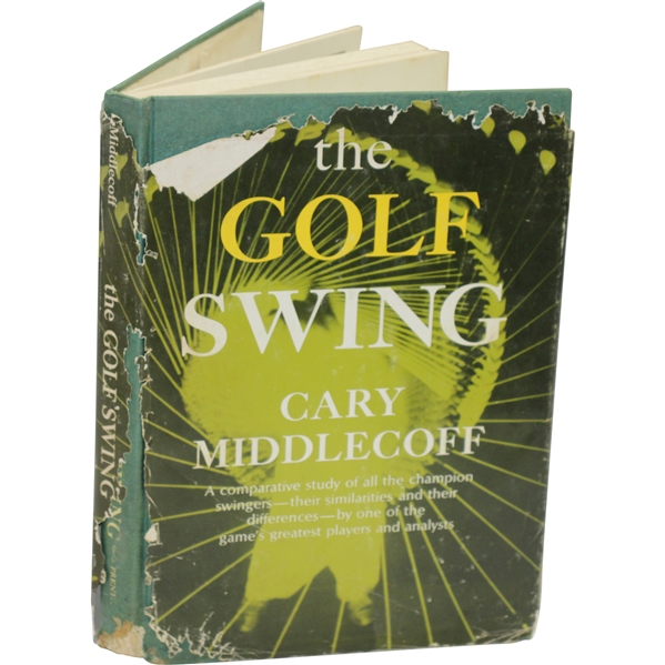 1974 The Golf Swing Book by Cary Middlecoff Sourced From Bert Yancey
