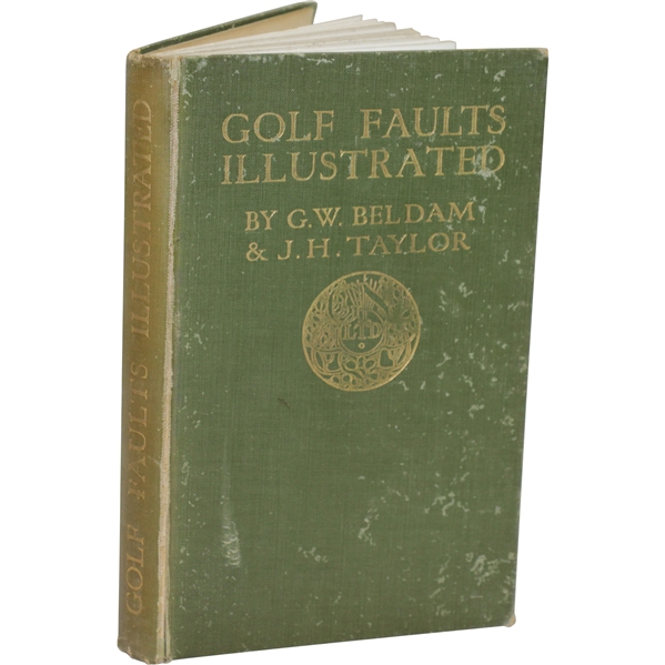 1905 'Golf Faults Illustrated' Book by G.W. Beldam & J.H. Taylor Sourced From Bert Yancey