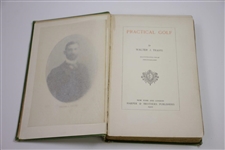 1901 'Practical Golf' Book by Walter J. Travis Sourced From Bert Yancey