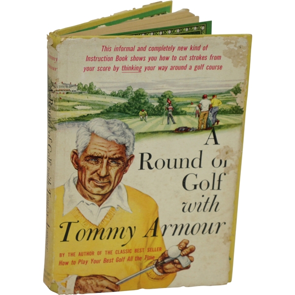 1959 'A Round of Golf with Tommy Armour' Book by Tommy Armour Sourced From Bert Yancey