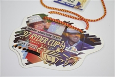2013 US Open, 1997 Ryder Cup, & 2009 AT&T National Badges/Tickets Lanyards