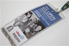 2013 US Open, 1997 Ryder Cup, & 2009 AT&T National Badges/Tickets Lanyards
