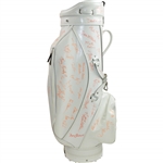 Multi-Signed White Golf Bag by Dozens of LPGA Stars JSA ALOA