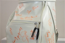 Multi-Signed White Golf Bag by Dozens of LPGA Stars JSA ALOA