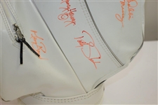 Multi-Signed White Golf Bag by Dozens of LPGA Stars JSA ALOA