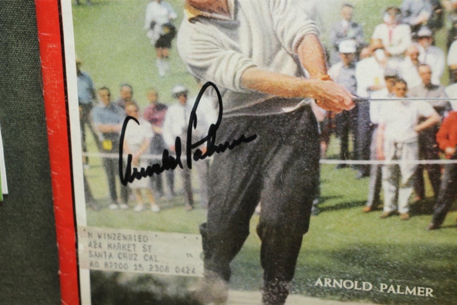 Arnold Palmer & Jack Nicklaus Signed TIME Magazines Plus Nicklaus Signed Scorecard JSA ALOA