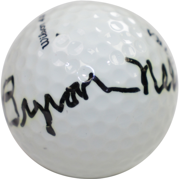 Byron Nelson Signed Wilson Ultra 432 Logo Golf Ball JSA ALOA