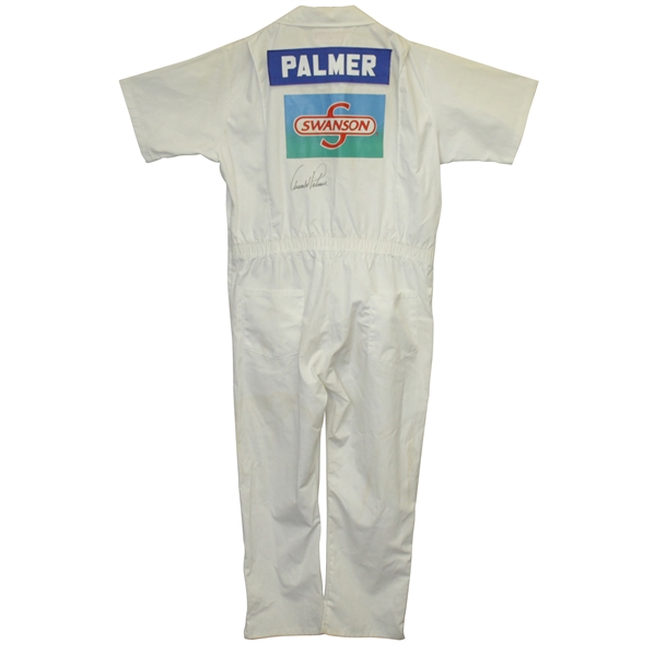 Arnold Palmer Signed Official 1992 Swanson Memorial Tournament Caddy Suit JSA ALOA