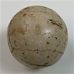 Circa 1840 W & J Gourlay Feather Ball with Weight Marking