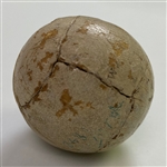 Circa 1840 W & J Gourlay Feather Ball with Weight Marking