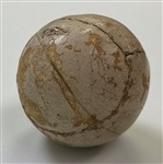 Circa 1840 W & J Gourlay Feather Ball with Weight Marking