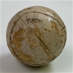 Circa 1840 W & J Gourlay Feather Ball with Weight Marking
