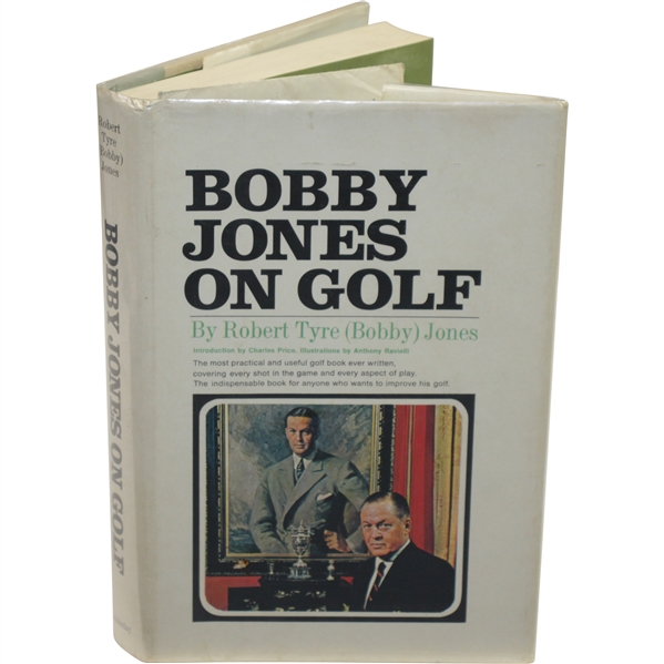 1966 1st Edition Bobby Jones on Golf Book with Foreword by Charles Price