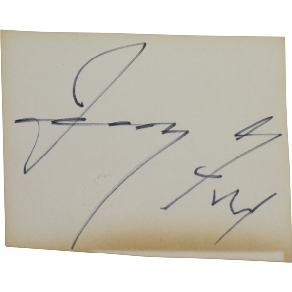 President Gerald Ford Signed Cut Signature JSA #EE41335