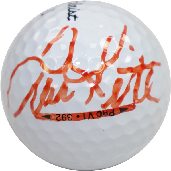 Tom Kite Signed Personal Marked Titleist Golf Ball with 10 Signature JSA ALOA