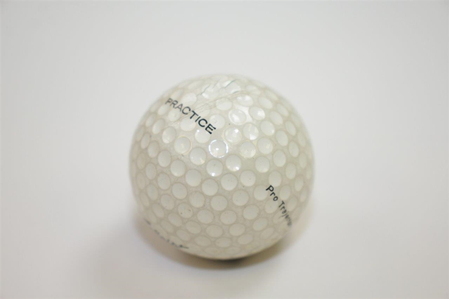 Hubert Green Signed Course Used Practice Cherry Hills CC Logo Golf Ball - Site of '85 Win JSA ALOA