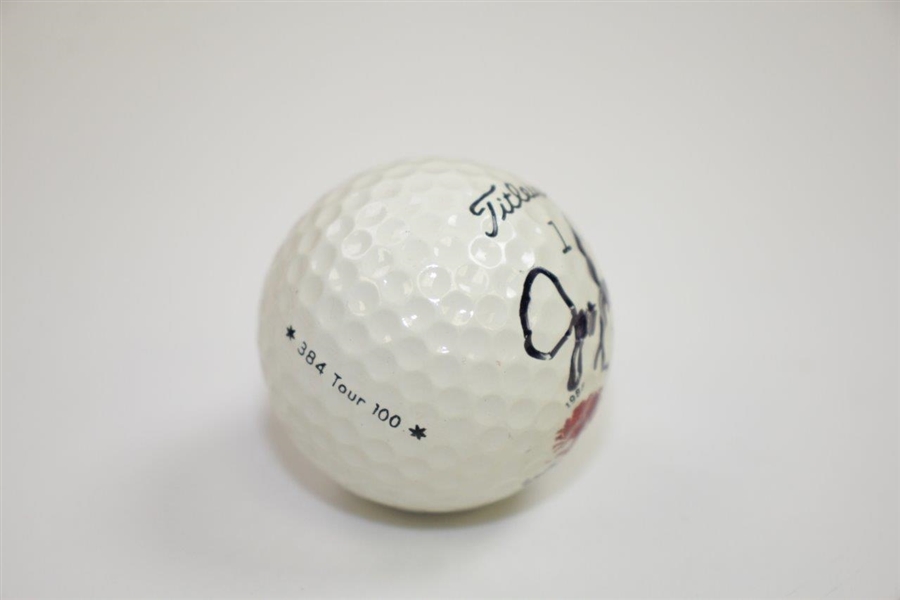 Jeff Sluman Signed Oak Tree 1988 PGA Championship Logo Golf Ball JSA ALOA