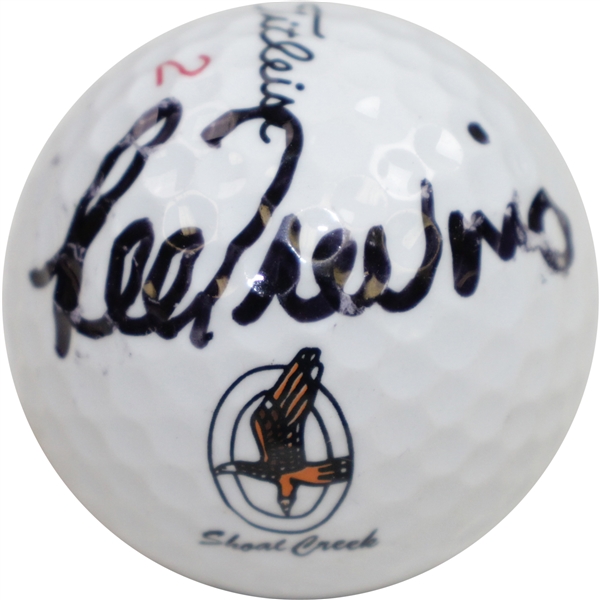 Lee Trevino Signed Shoal Creek Logo Golf Ball - Site of 84 Win JSA ALOA
