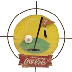 Vintage 1930s Coca-Cola Kay Displays Seldom Seen 3D Golf Advertising Sign