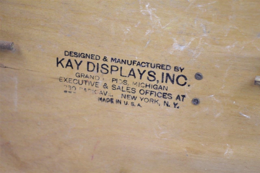 Vintage 1930's Coca-Cola Kay Displays Seldom Seen 3D Golf Advertising Sign