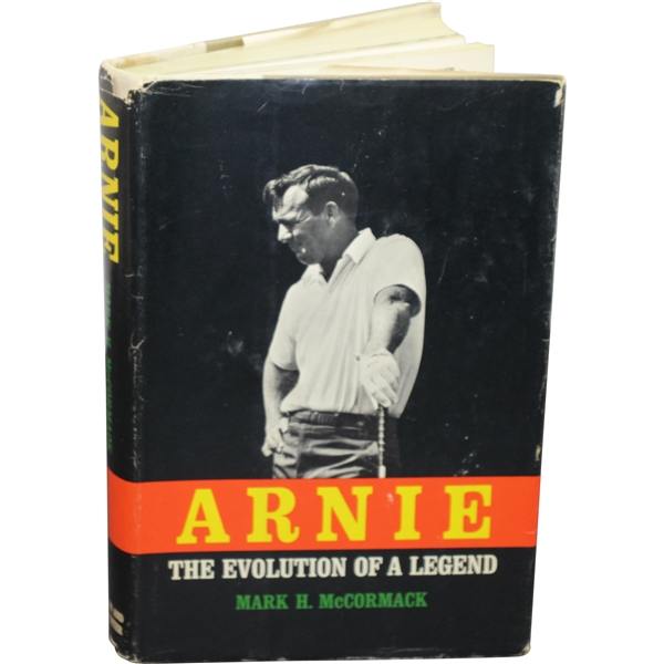 Arnold Palmer Signed Arnie: The Evolution of a Legend Book by Mark H. McCormick JSA ALOA