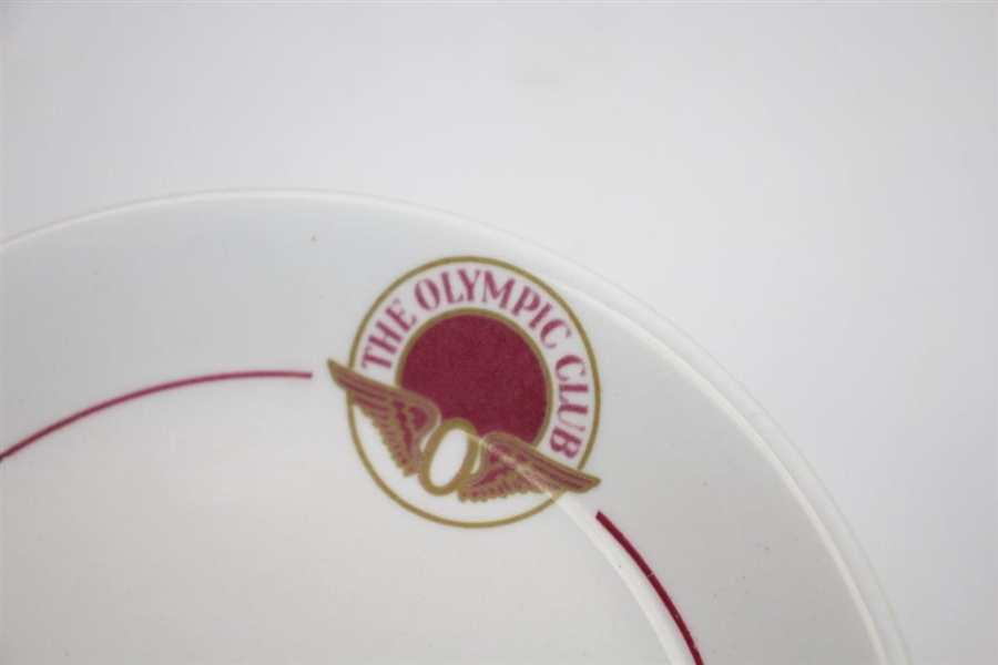 1989 The Olympic Club China Plate - 6 1/2 Diameter