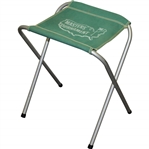 Vintage Masters Tournament Aluminum No Back Green Fold Up/Out Chair