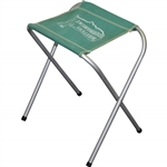 Vintage Masters Tournament Aluminum No Back Green Fold Up/Out Chair