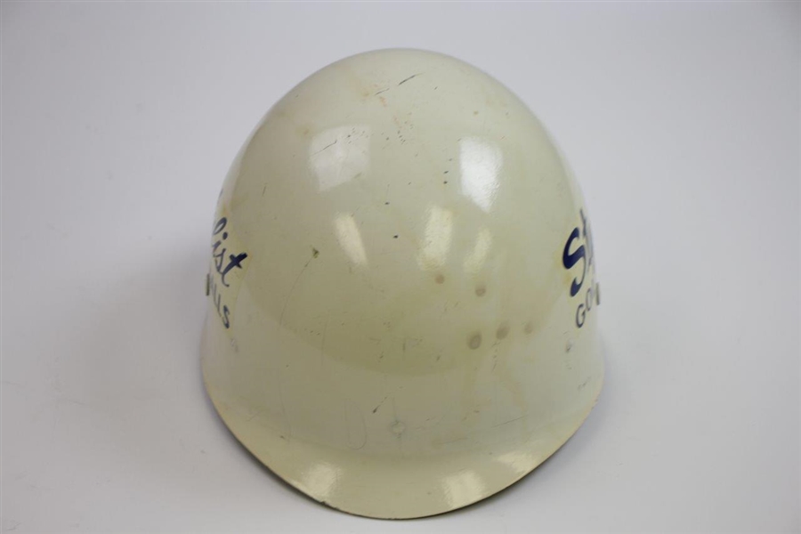 Vintage Stylist Golf Balls Cream Colored Range Hard-Hat Helmet