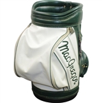 Classic MacGregor Green & White Den Caddy Golf Bag